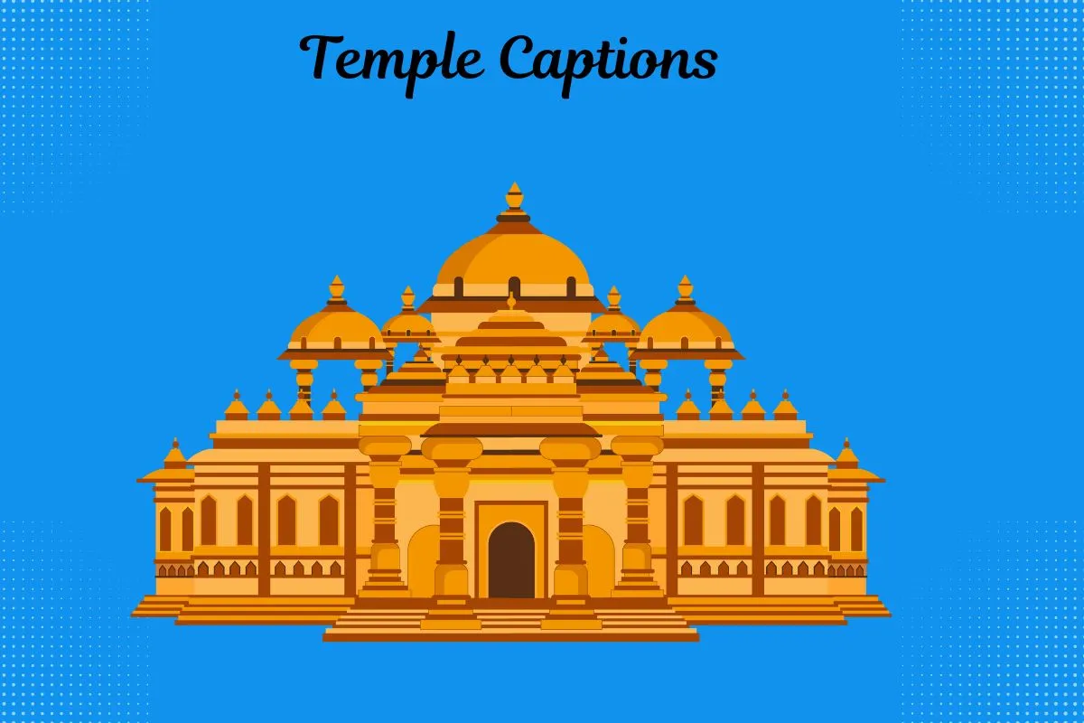 Read more about the article Top 420+Temple Captions for Instagram in 2025