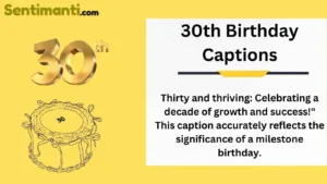 Read more about the article Best Happy 30th Birthday Captions in 2025