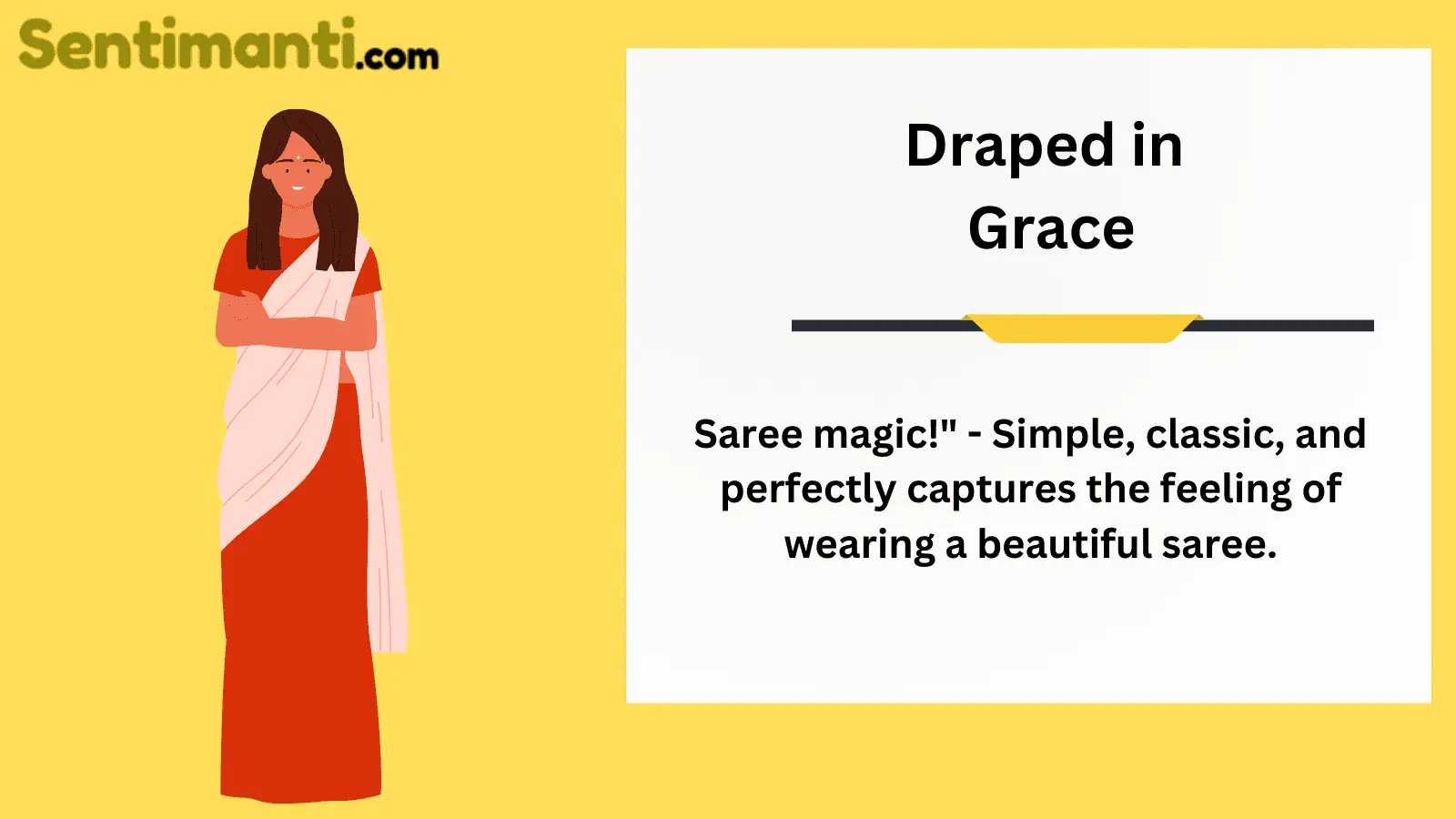 Read more about the article Draped in Grace: 180+ Saree Captions for Instagram in 2025