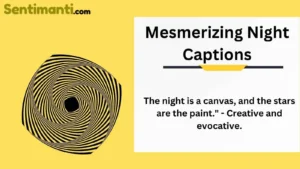 Read more about the article Mesmerizing Night Captions for Instagram for 2025
