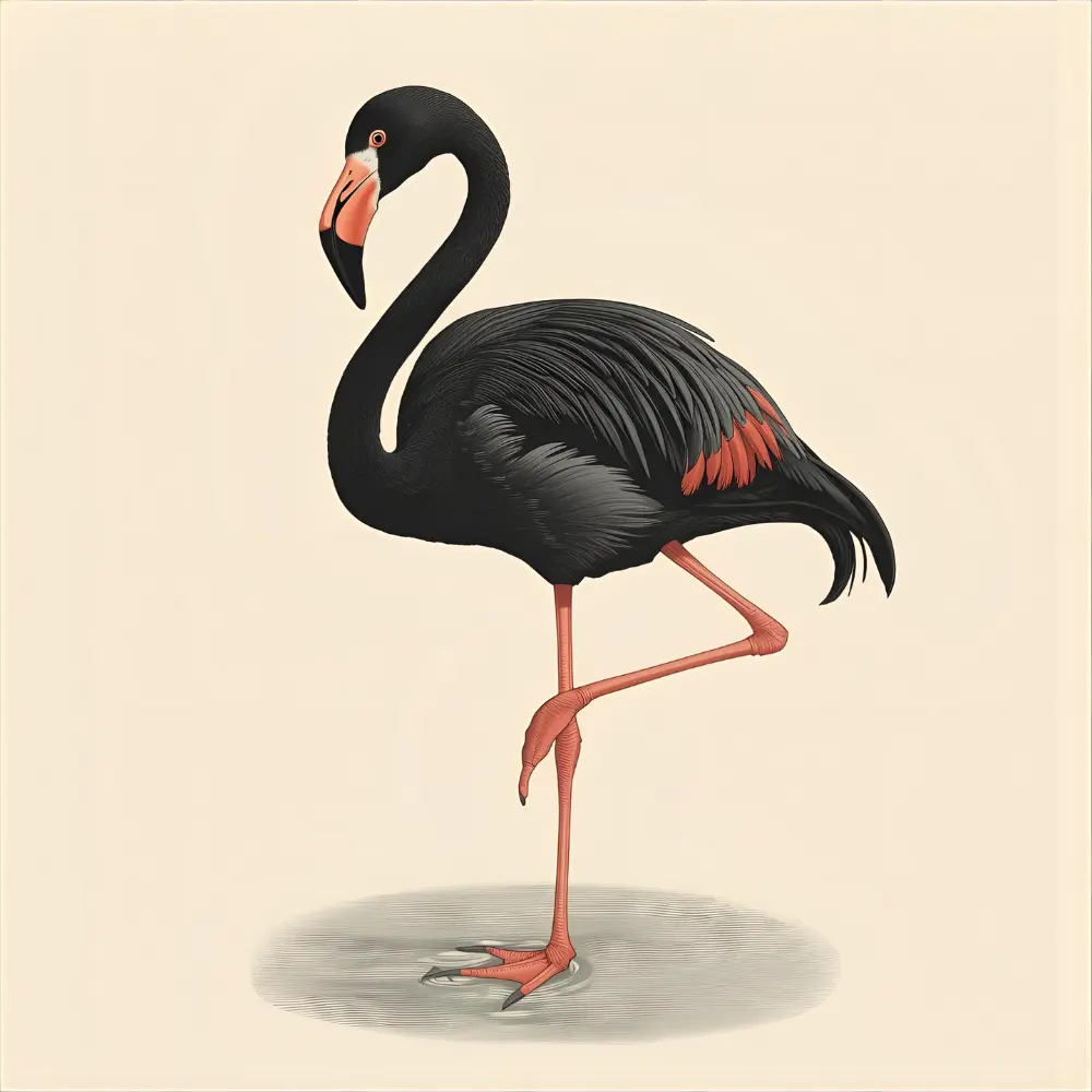 Black Flamingo Symbolism