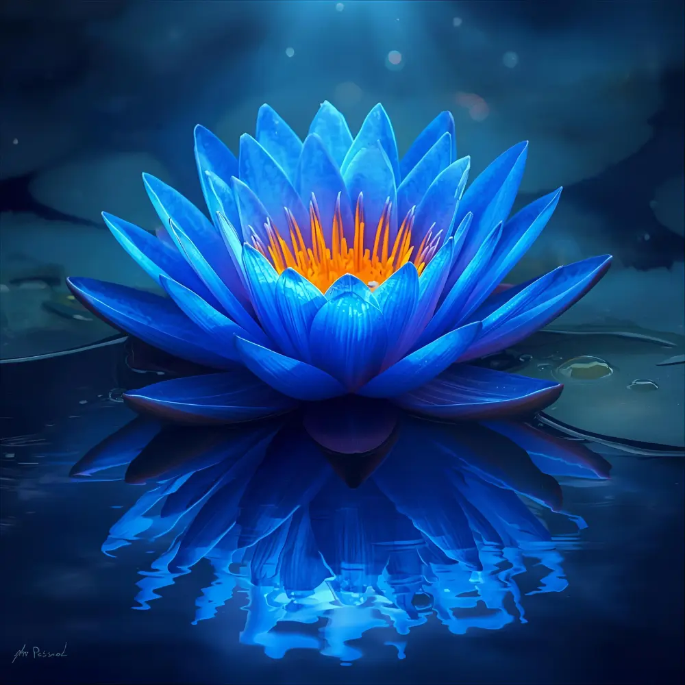 Blue Water Lily Symbolism