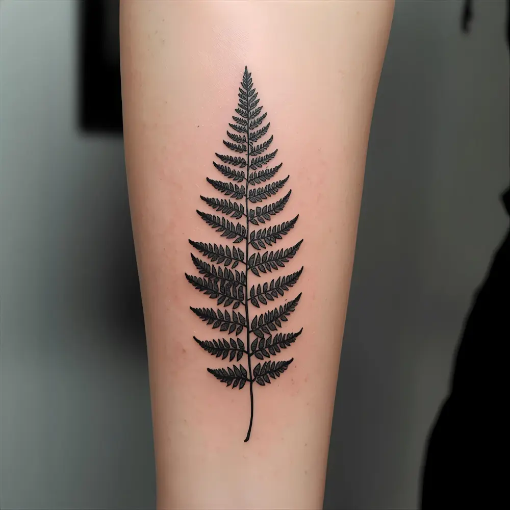 Fern Symbolism Tattoo