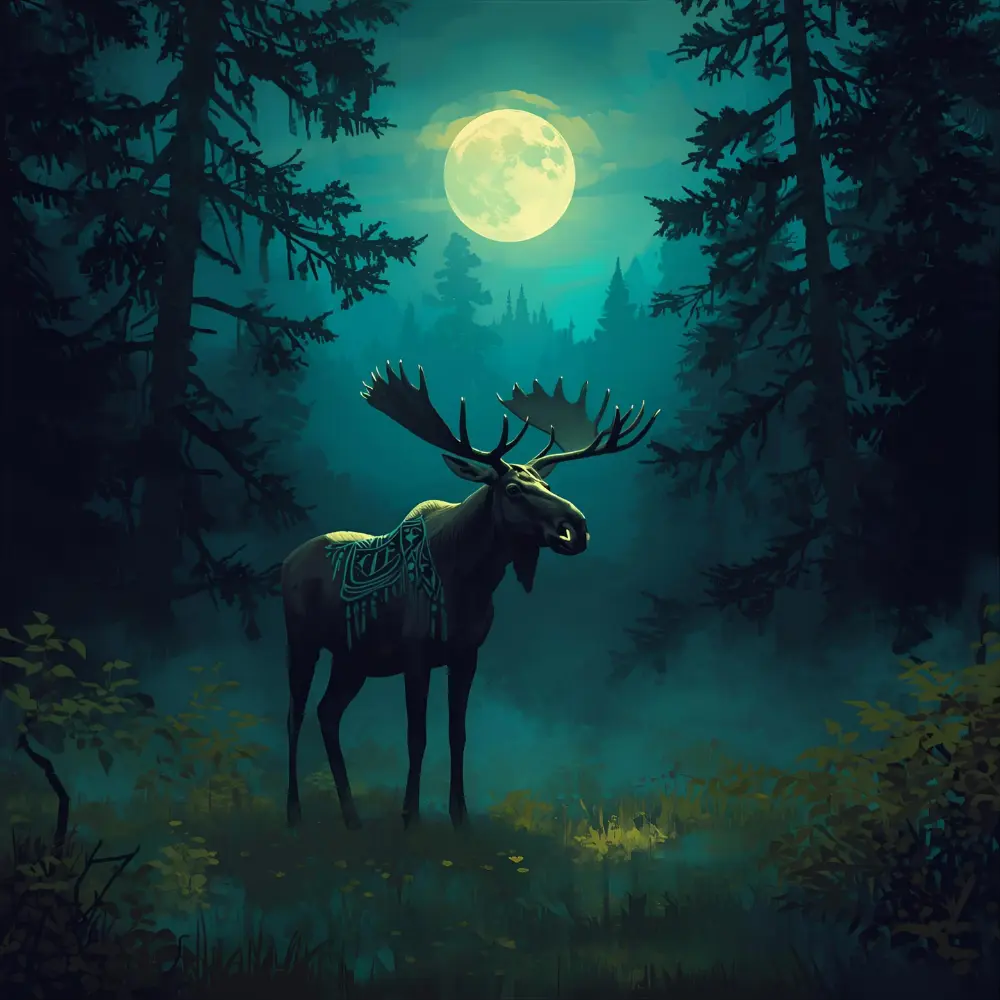 Moose Symbolism Native American