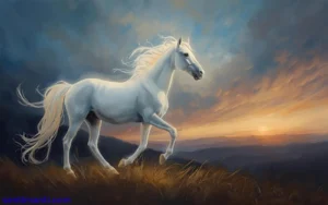 Read more about the article 455+Spiritual Meaning of Seeing a White Horse Symbolism 2025