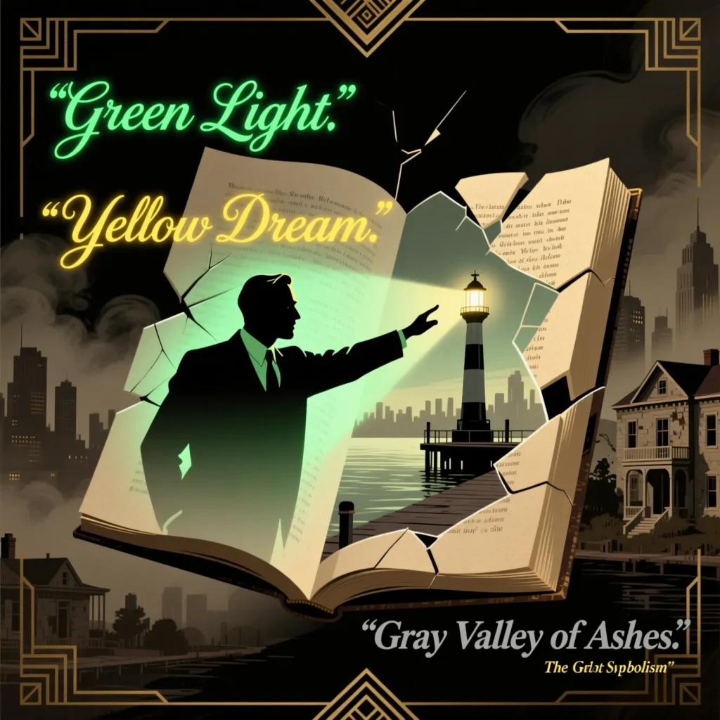 Color Symbolism in The Great Gatsby Quotes