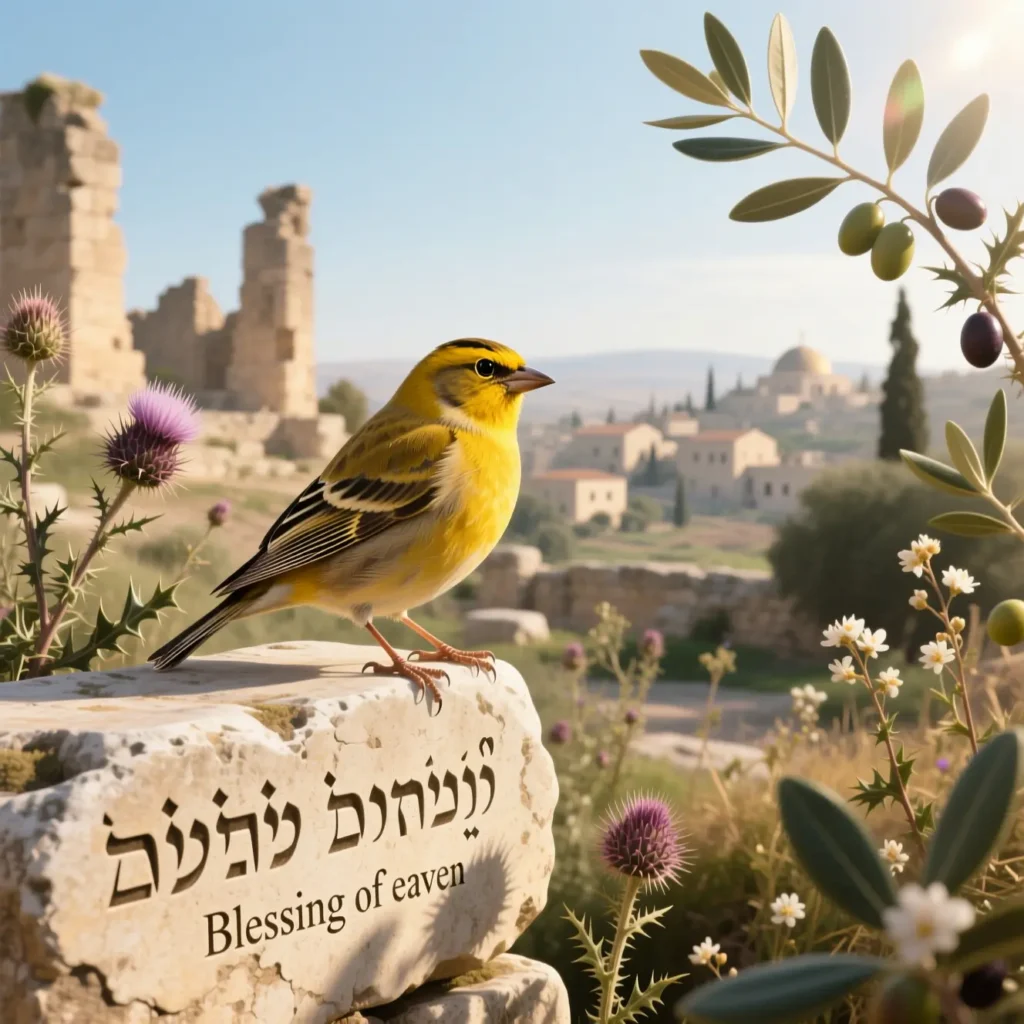 Goldfinch Symbolism in the Bible