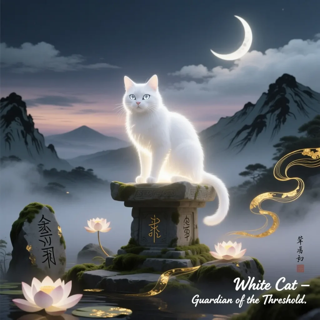 White Cat Symbolism Spiritual