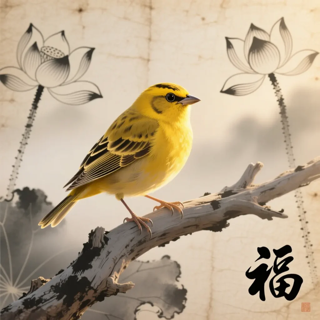 Yellow Goldfinch Symbolism